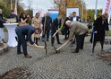 Fotografie ze zahájení realizace projektu Multimodální uzel veřejné dopravy v Pardubicích